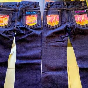 Brand new! Kids moodies peek a boo jeans
